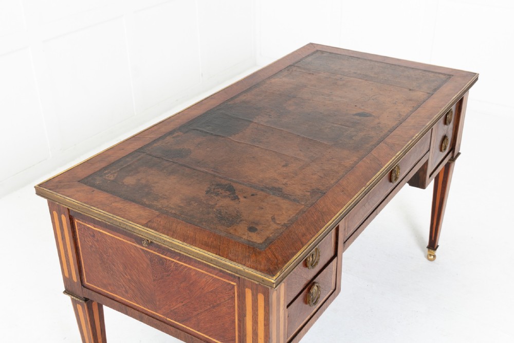 18th Century French Kingwood Bureau Plat View III