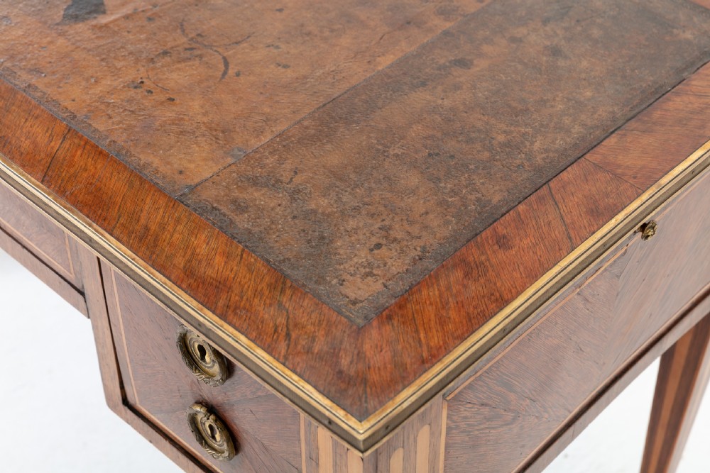 18th Century French Kingwood Bureau Plat View VI