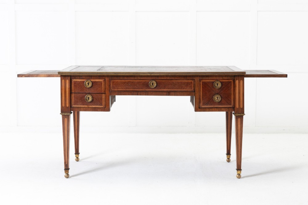 18th Century French Kingwood Bureau Plat View X
