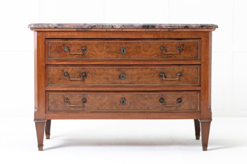 19th Century French Walnut Commode