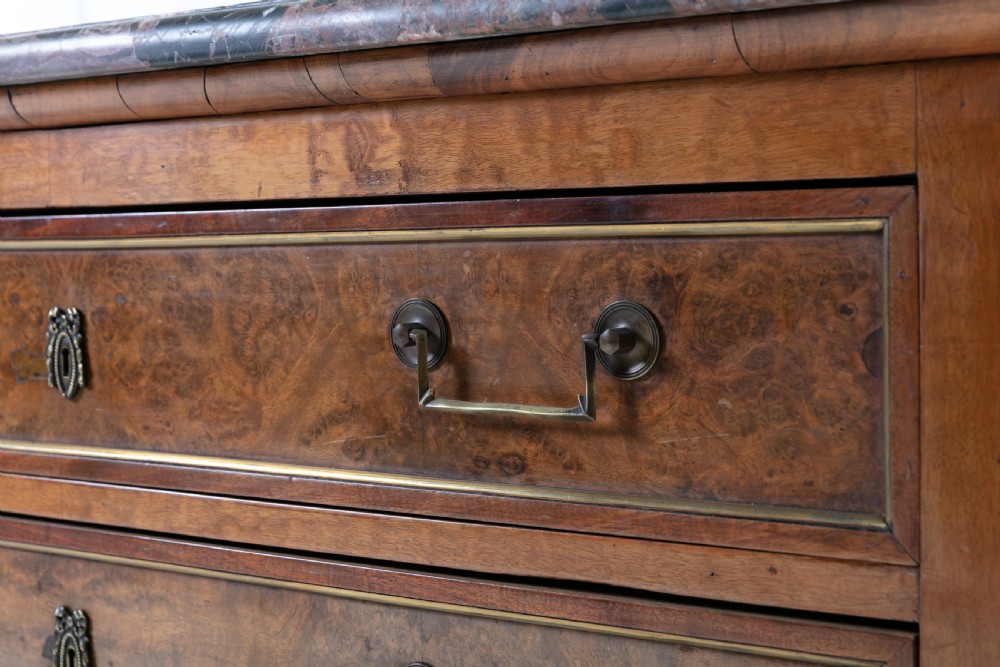 19th Century French Walnut Commode View V