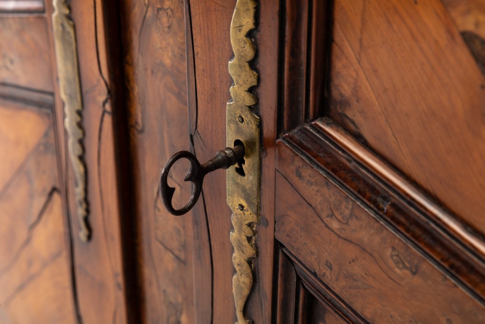 18th Century French Yew Wood Armoire View IV