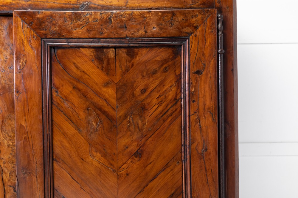18th Century French Yew Wood Armoire View V