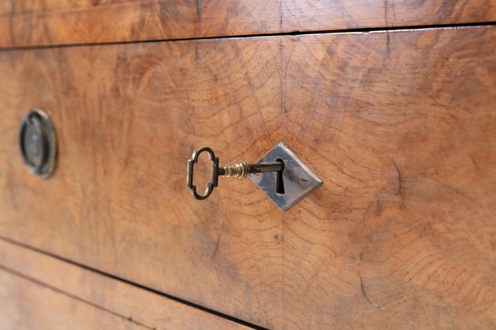19th Century French Ash Semainier with Secre´taire Drawer View III