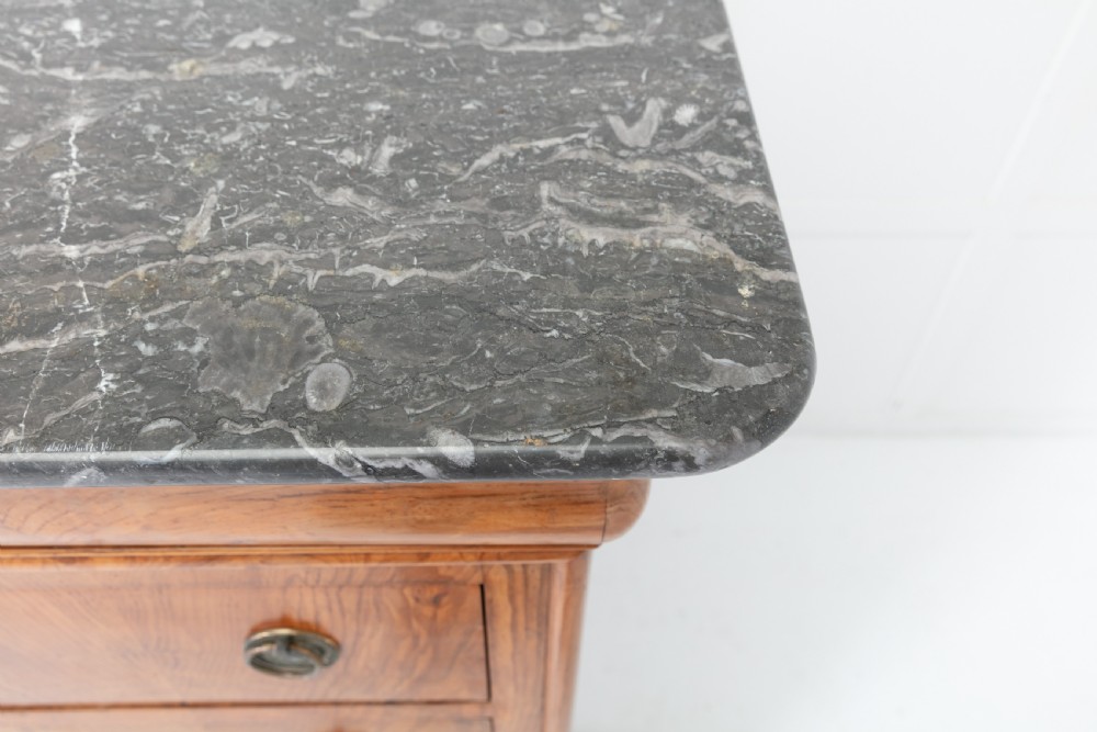 19th Century French Ash Semainier with Secre´taire Drawer View VI