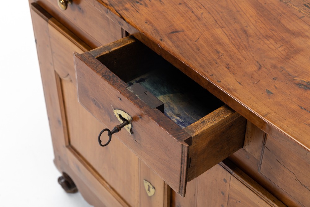 18th Century French Cherrywood Cabinet View V
