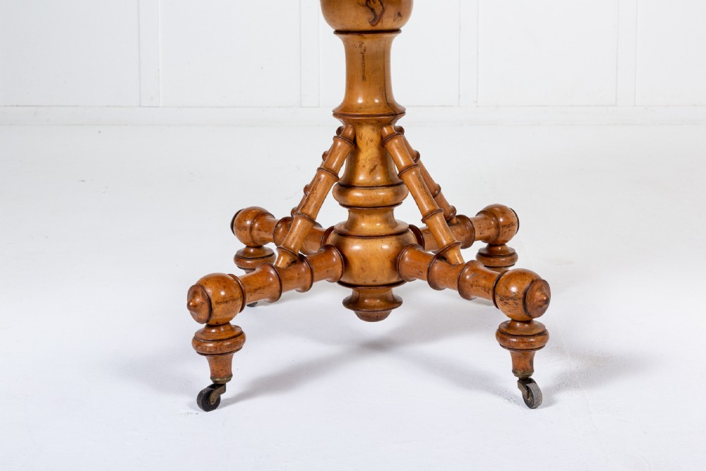 19th Century French Cherrywood and Pine Octagonal Centre Table View IV