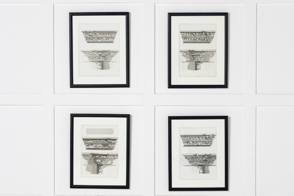 Set of Four 19th Century Framed Engravings