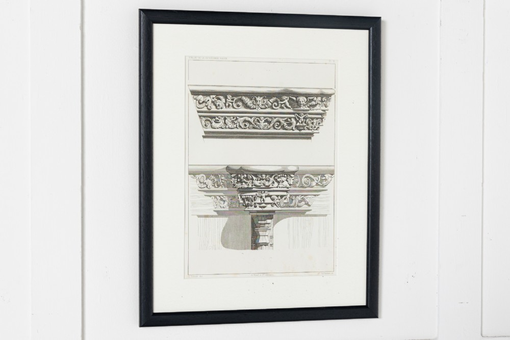 Set of Four 19th Century Framed Engravings View IV