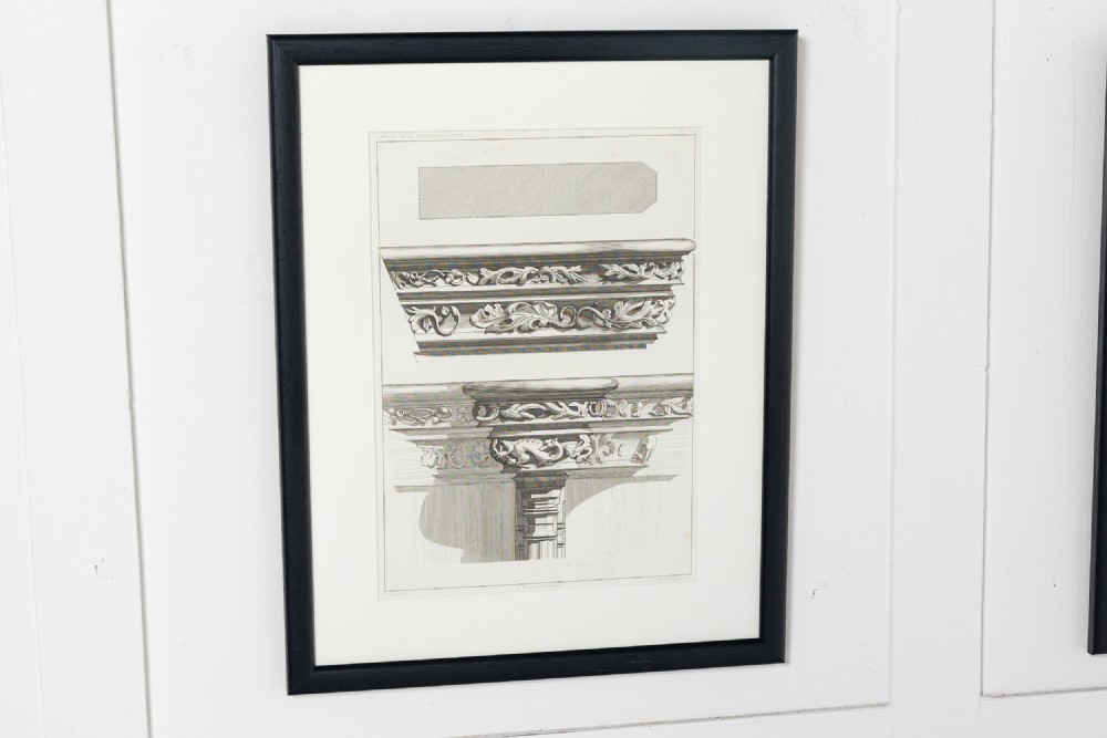 Set of Four 19th Century Framed Engravings View VI