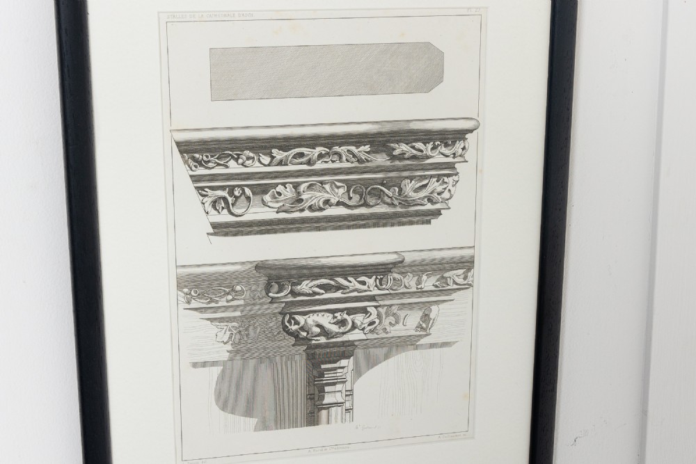 Set of Four 19th Century Framed Engravings View VII