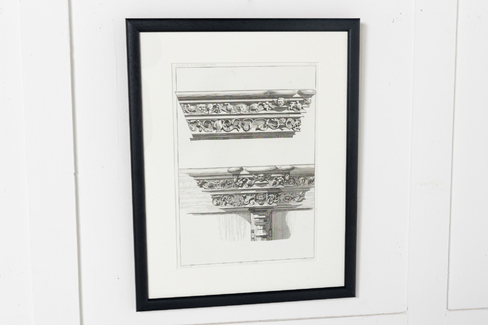 Set of Four 19th Century Framed Engravings View VIII