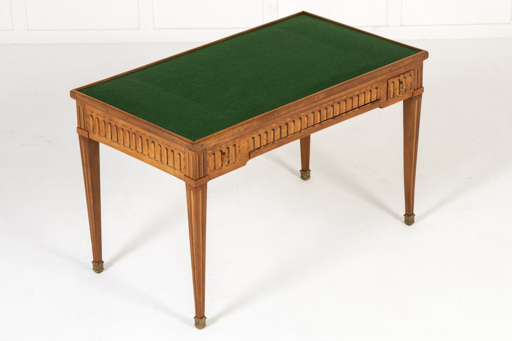 18th Century French Walnut Games Table View VIII