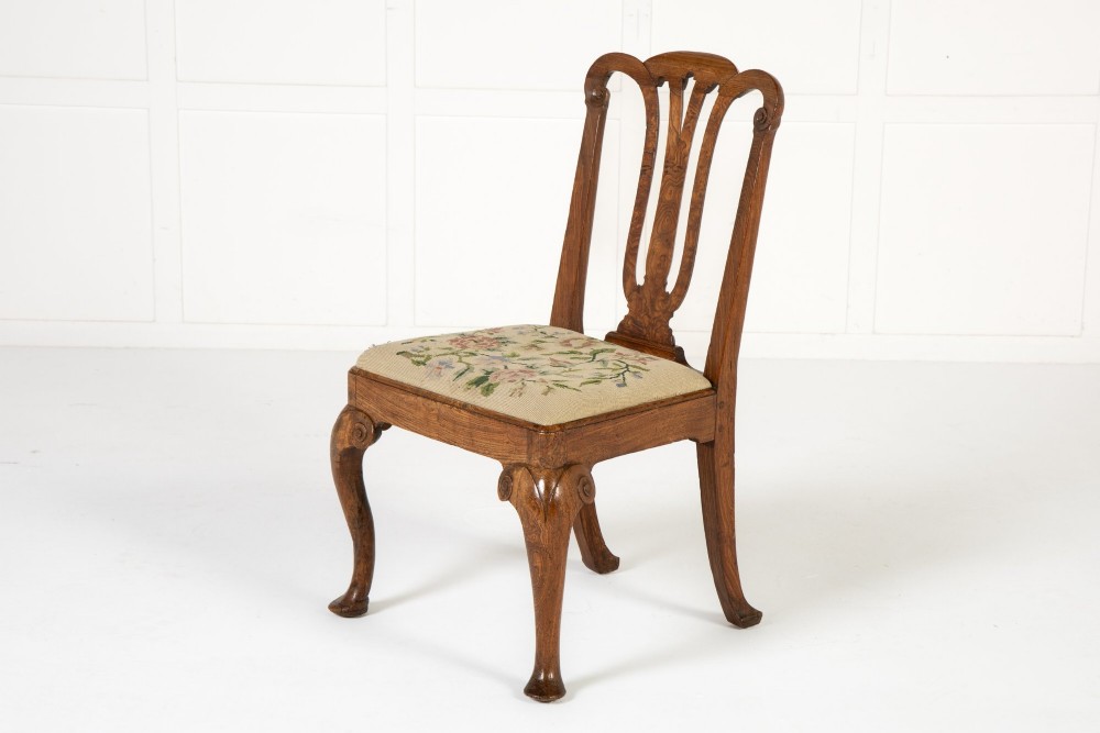 Pair of 18th Century Ash Side Chairs View IV