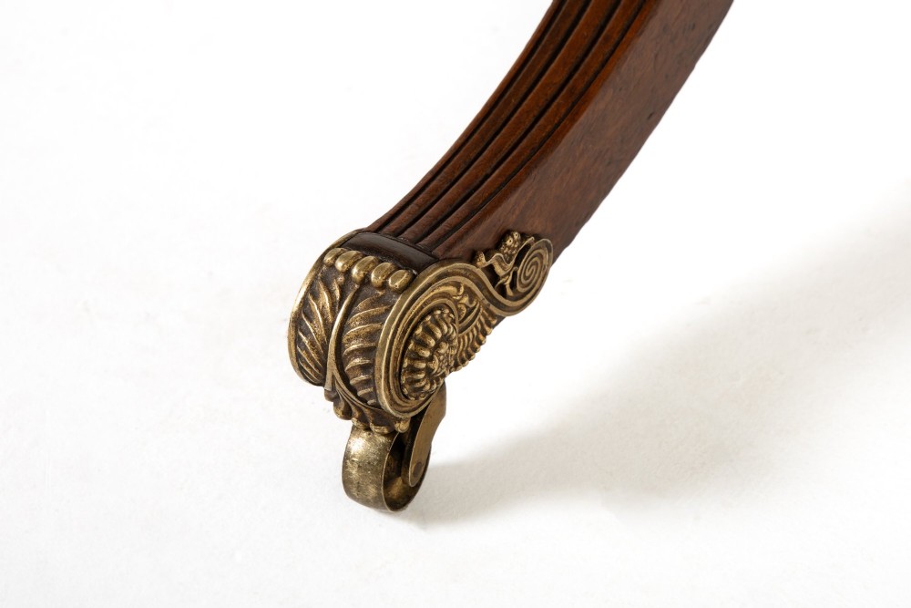 19th Century English Regency Mahogany Drum Table View V