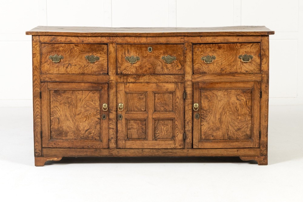 18th Century English Ash Dresser Base
