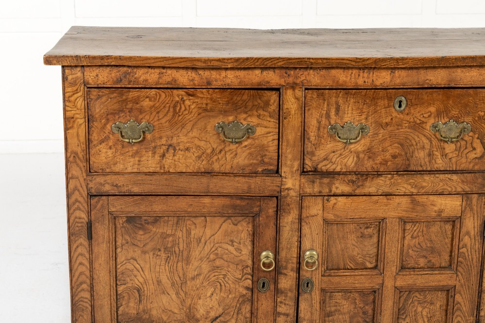 18th Century English Ash Dresser Base View II