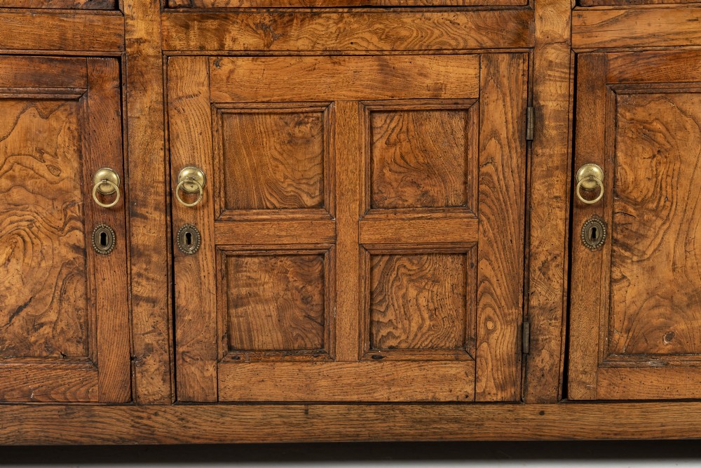 18th Century English Ash Dresser Base View V
