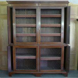 OUTSTANDING GEORGIAN MAHOGANY LIBRARY BOOKCASEBIG PRICE REDUCTION DUE TO RELOCATING