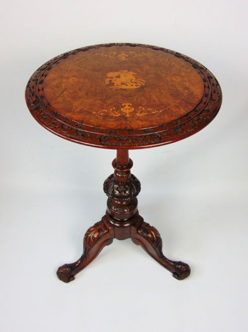 A Burr Walnut Occasional Table