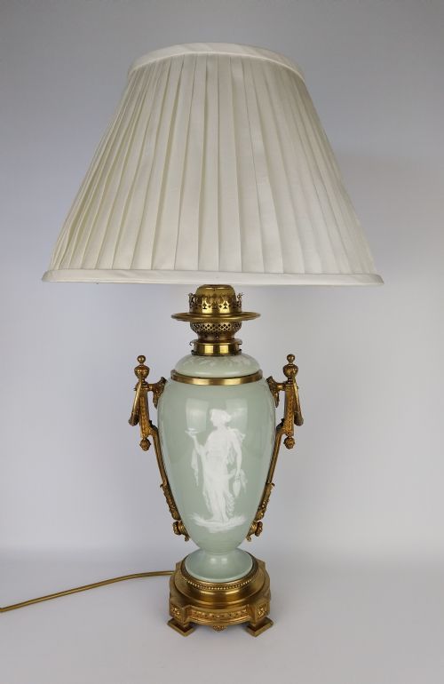 A Pate Sir Pate Porcelain Table Lamp