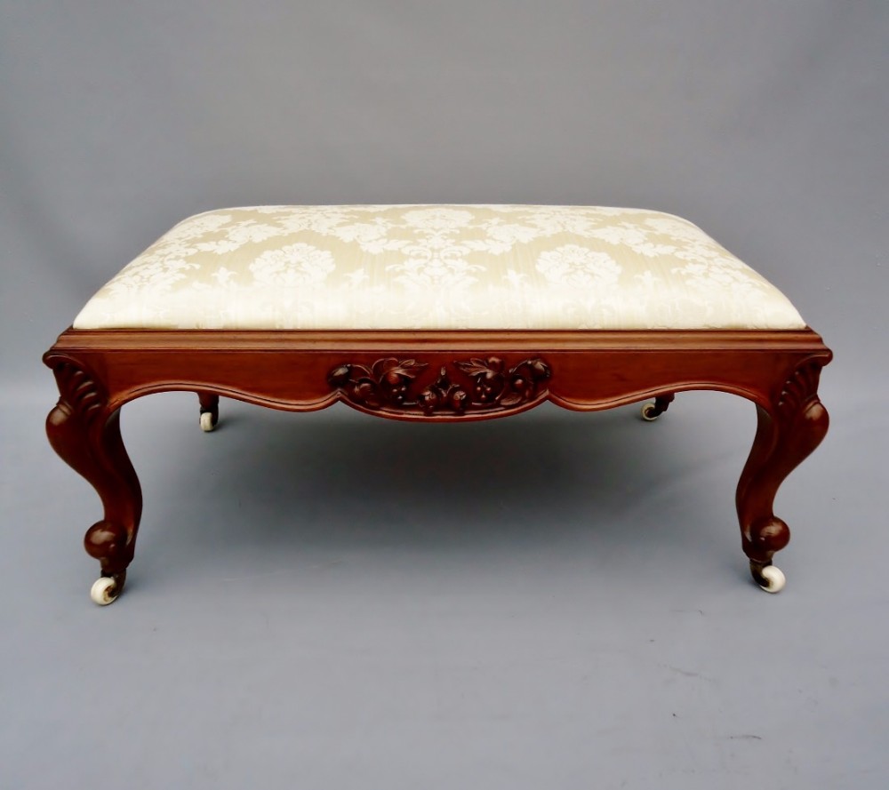 Large Antique  Stool