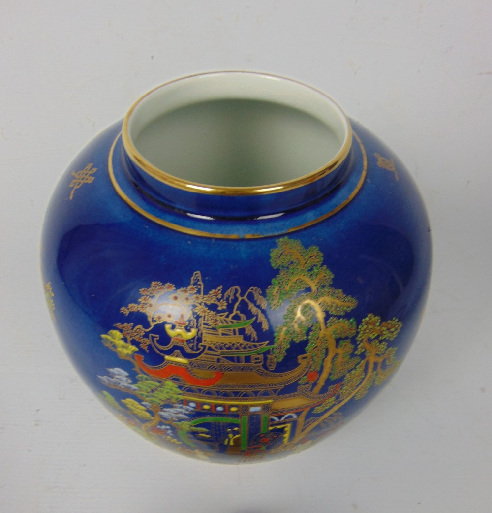 A Carlton Ware Ginger Jar  View V