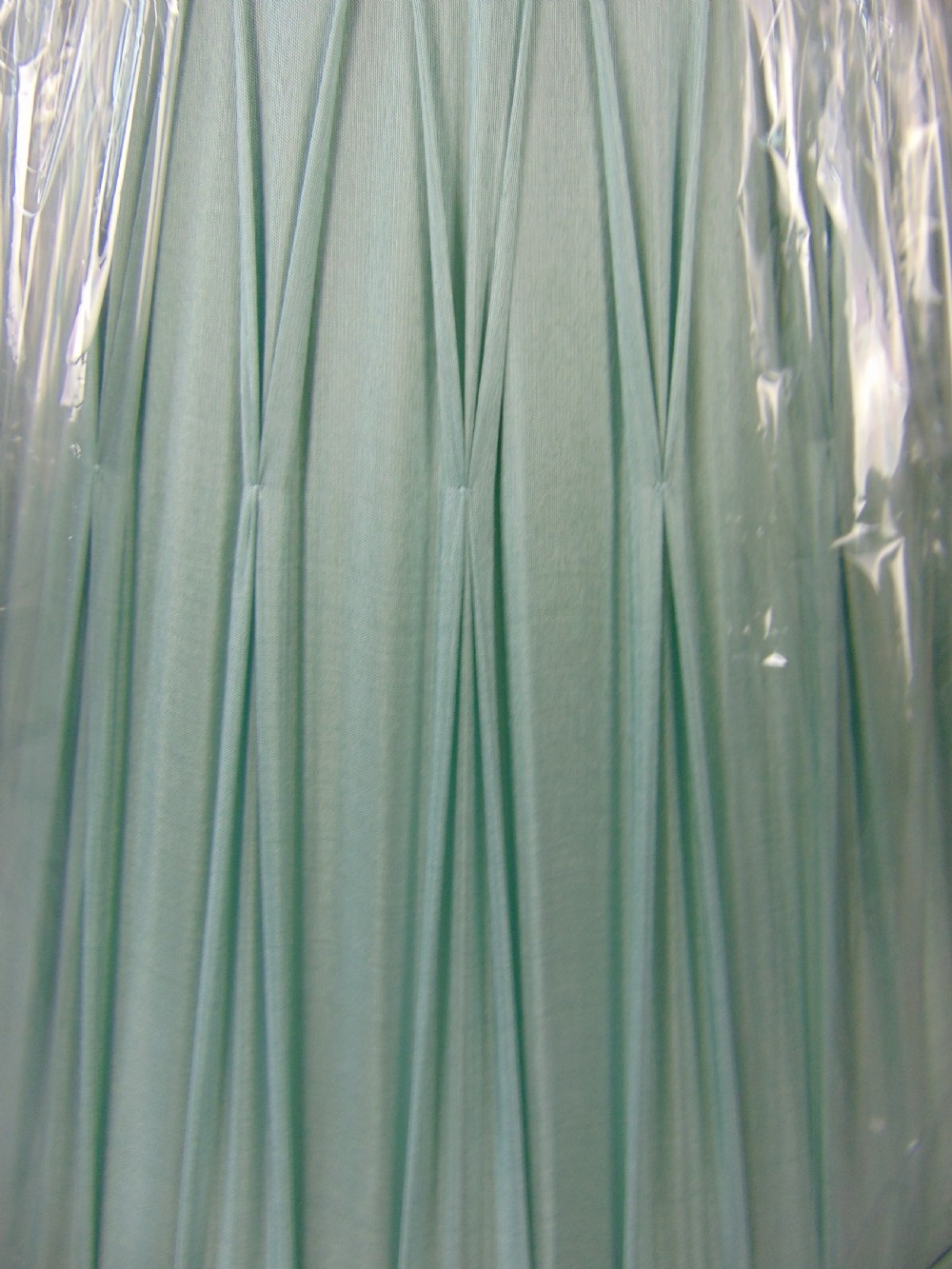 A porcelain duck egg blue lamp View VIII