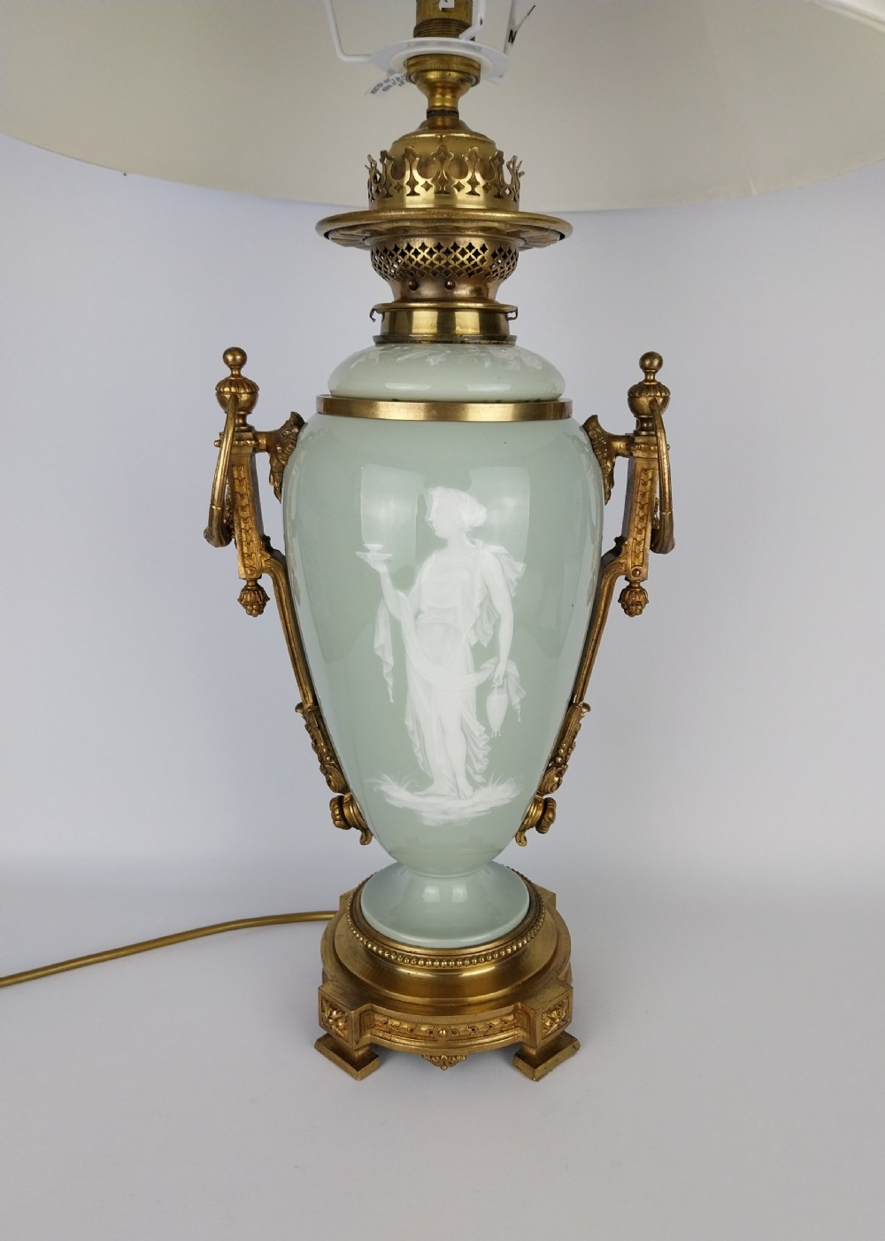 A Pate Sir Pate porcelain Table Lamp  View II