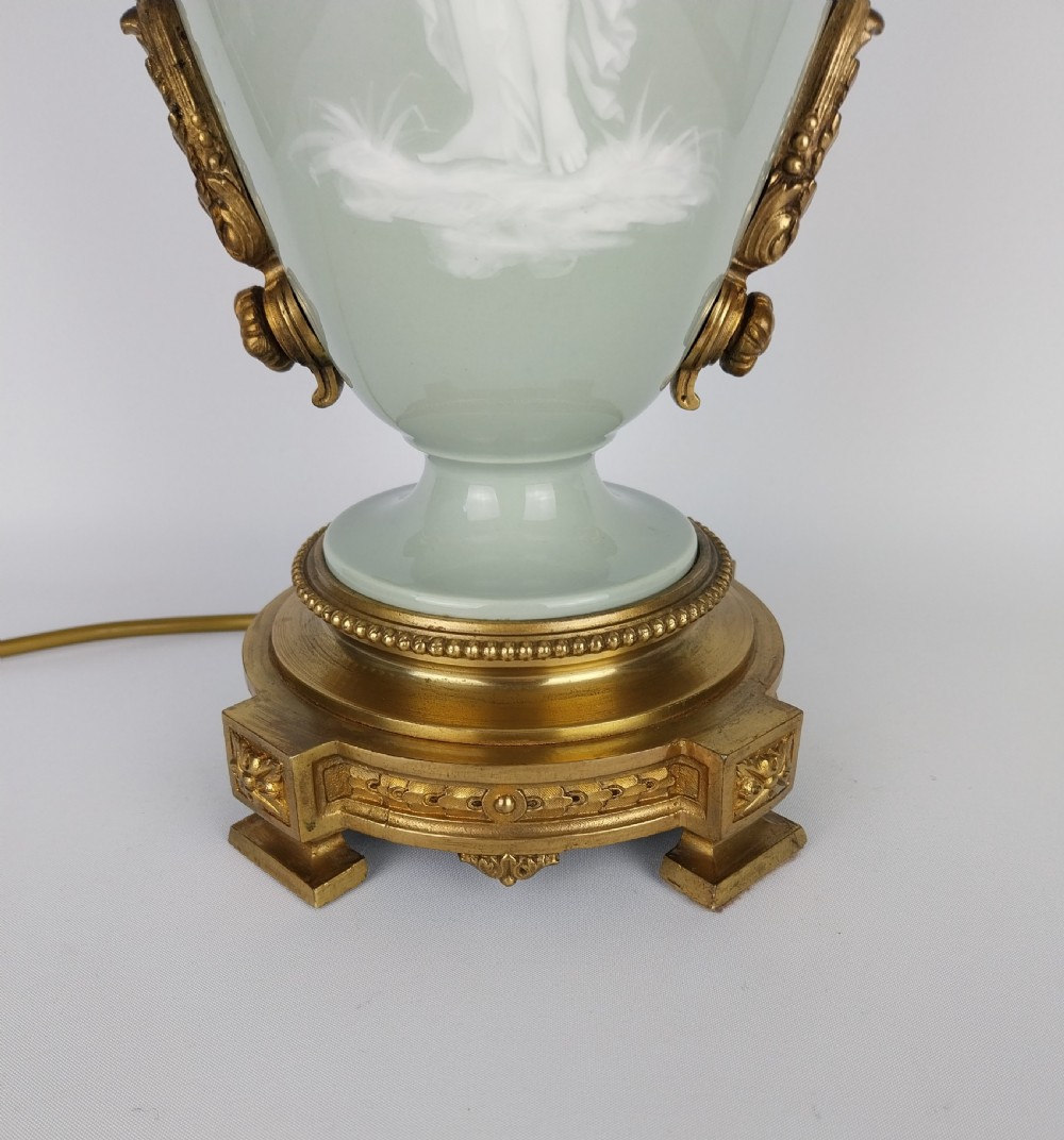 A Pate Sir Pate porcelain Table Lamp  View III