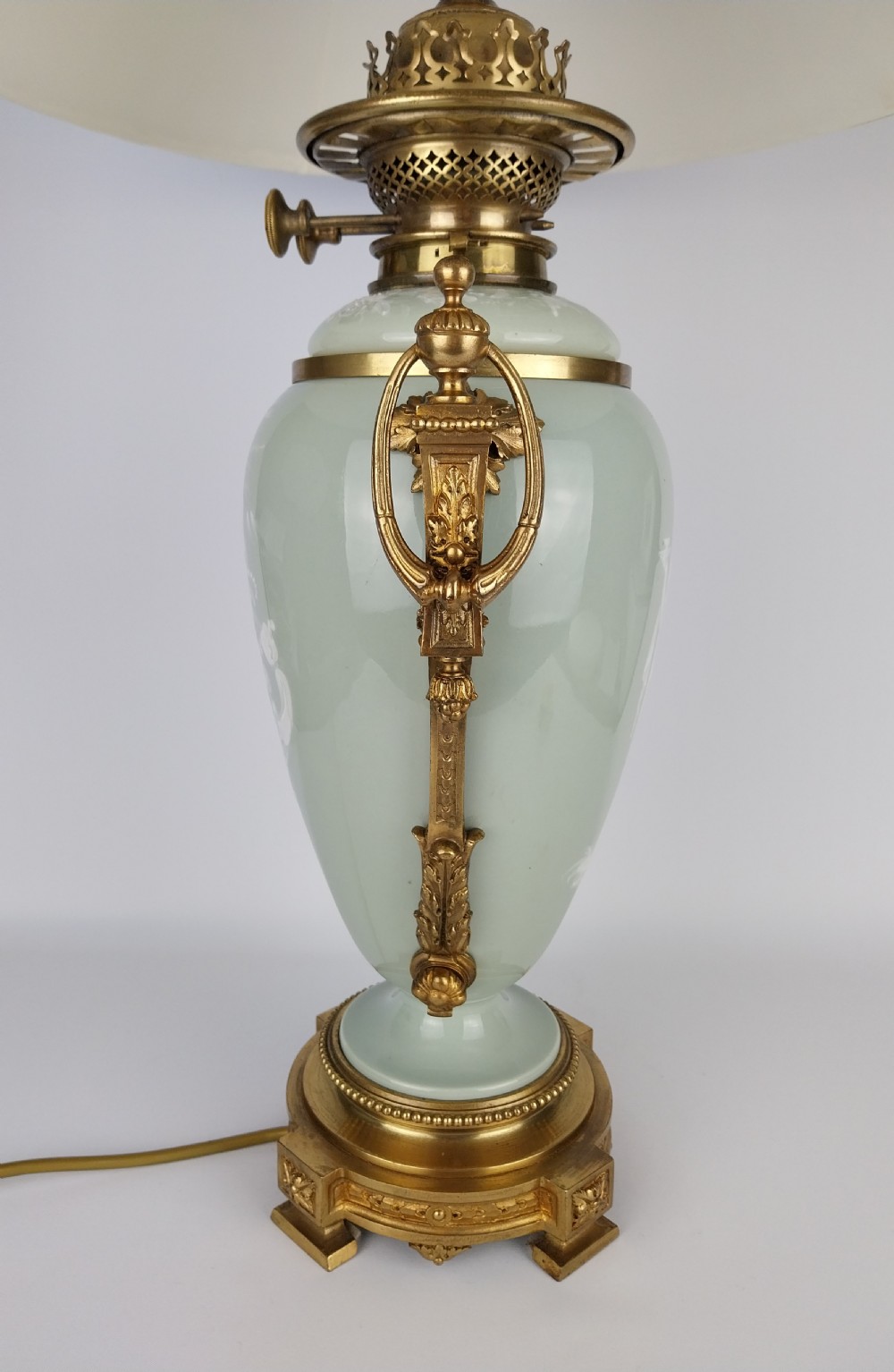 A Pate Sir Pate porcelain Table Lamp  View V