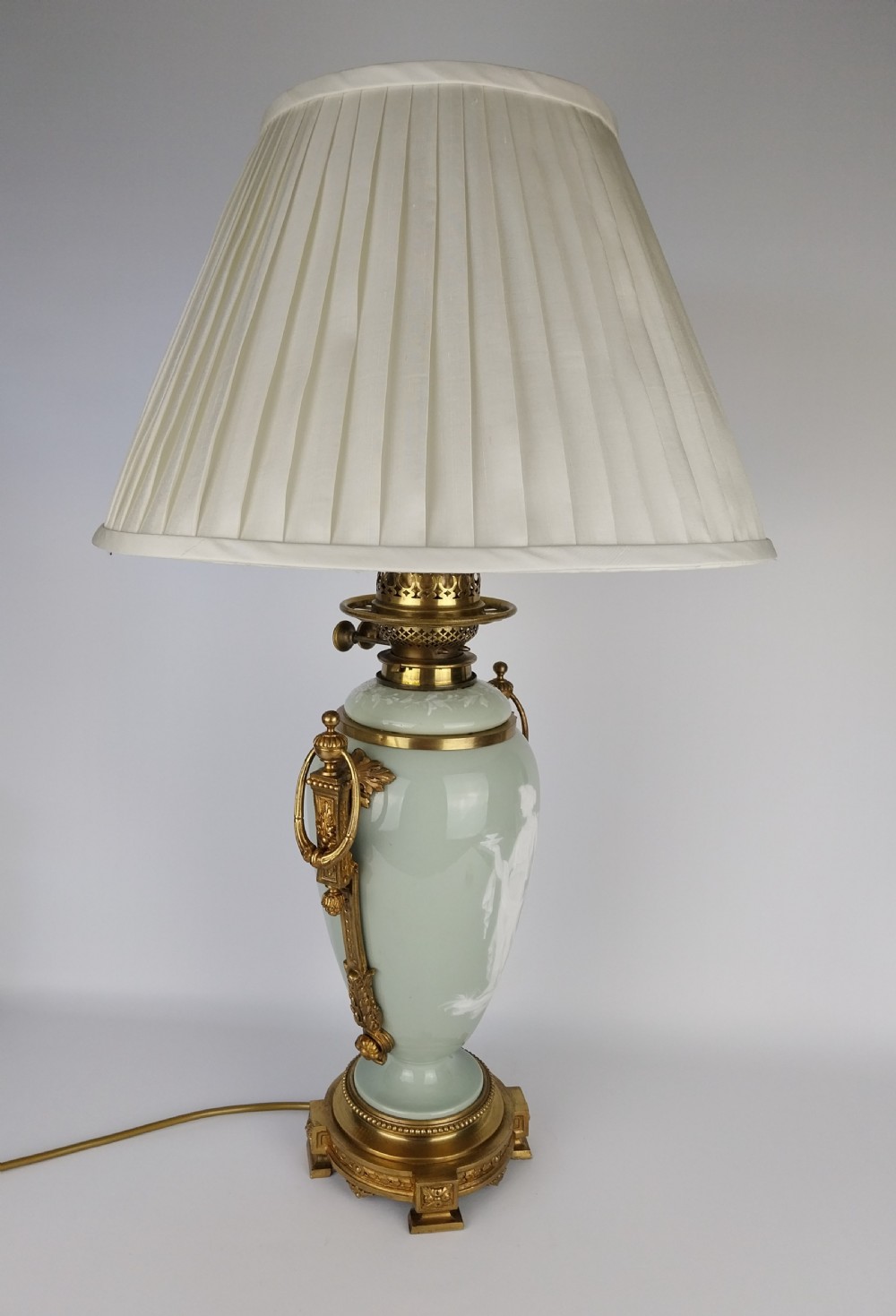 A Pate Sir Pate porcelain Table Lamp  View VII