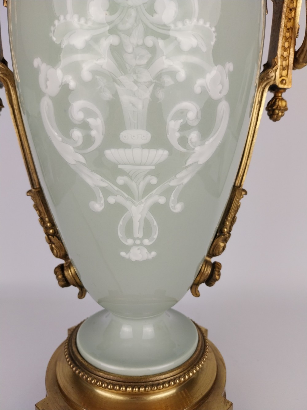 A Pate Sir Pate porcelain Table Lamp  View IX