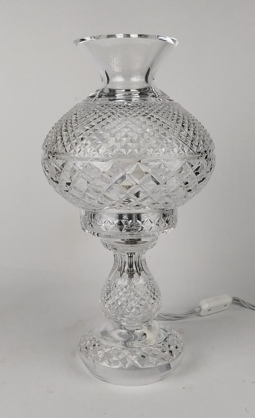 Waterford Alana Pattern Crystal Table Lamp View III