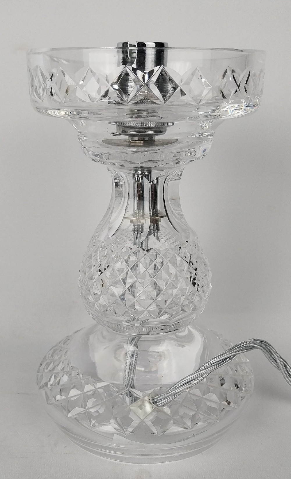 Waterford Alana Pattern Crystal Table Lamp View VI