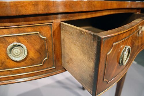 fig 4. Quality Mahogany 1920's two drawer side table
