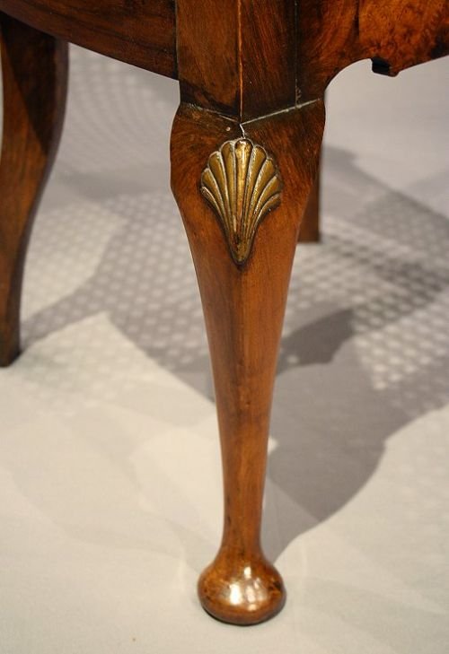 fig 2. Quality Walnut Bergere Chair With Gilt Decoration