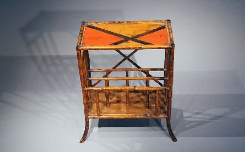 fig 2. Antique Bamboo Side table / Canterbury
