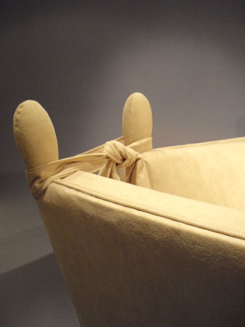 fig 2. Antique Edwardian Knoll Sofa