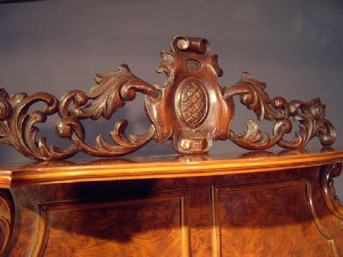 fig 3. Antique Victorian Walnut Chiffonier
