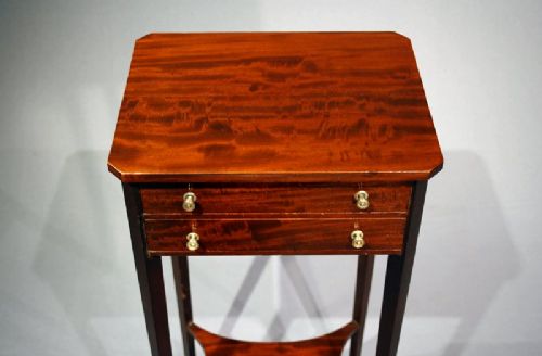 fig 4. Edwardian Mahogany Occasional Table