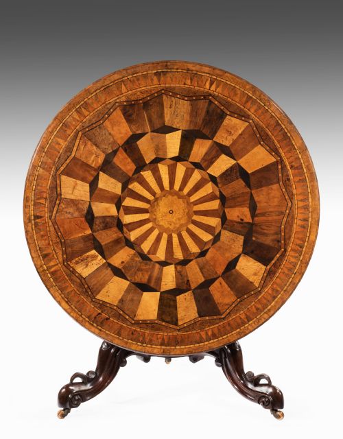 Exceptional and Rare 19thc Specimen Table