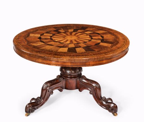 fig 1. Exceptional And Rare 19thC Specimen Table