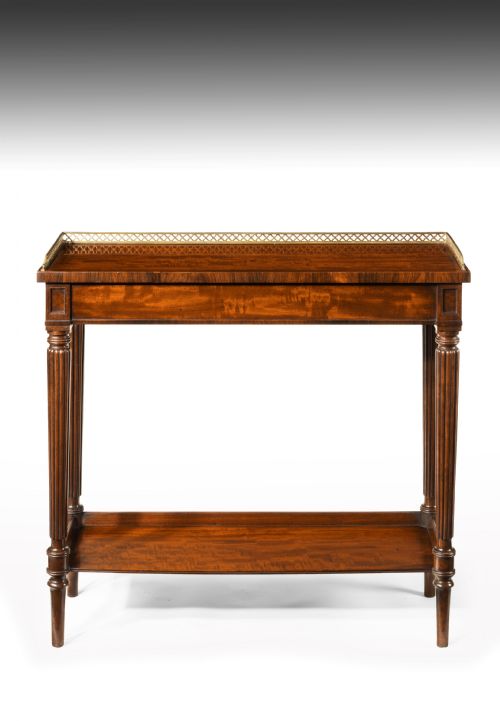 Fine Gillows Regency Mahogany Hall Console Table
