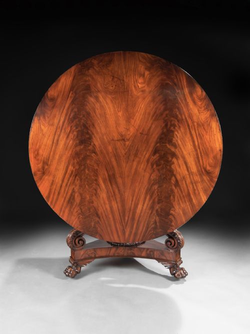 Fine Regency Period Mahogany Centre Table 
