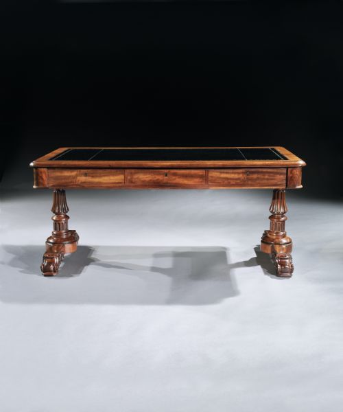 Fine Late Georgian Mahogany Gillows Partners Writing Table
