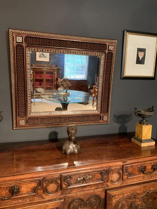 fig 2. Large 19th Century Arts And Craft Liberty Moorish Mirror