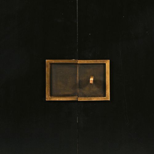 fig 4. Jacques Adnet French Art Deco Modernist Ebonised Enfilade Sideboard With Gilt Bronze Mounts