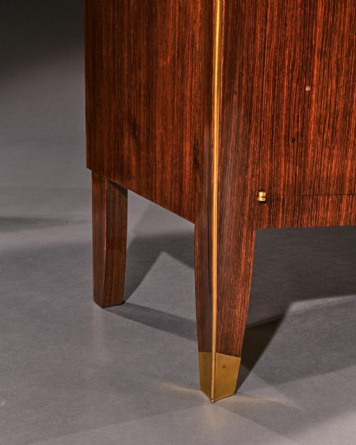 fig 5. Rare Jules Leleu Art Deco Marquetry Sideboard