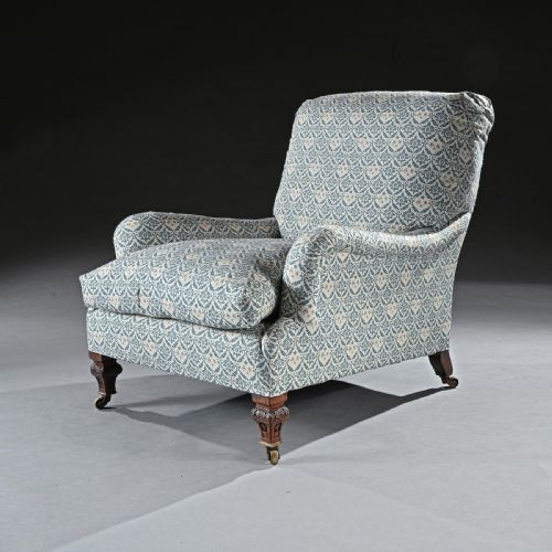 Howard and Sons Grafton Armchair 19th Century